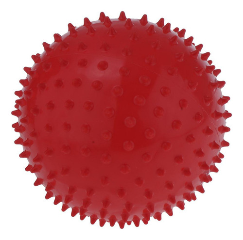 Pelota Sensorial Puntiaguda Hinchable De Masaje De Rojo