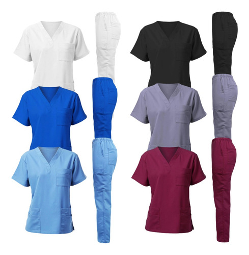 Uniforme De Salão De Beleza, Roupa De Esfoliação Médica, Cam