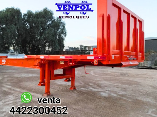 Plataforma Extensible Extendible 53-80ft 3 Ejes P/ Durmiente
