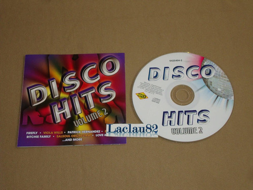 Disco Hits Vol 2 - 2000 Max Music Cd D Train Firefly Viola W