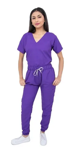 Pijama quirurgica morada hotsell