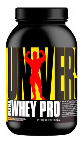 Ultra Whey Pro 907g Universal Whey Protein 3w Sabor Cookies & Cream