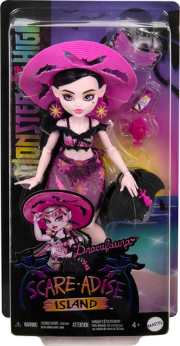 Monster High Muñeca Isla Del Terror Draculaura