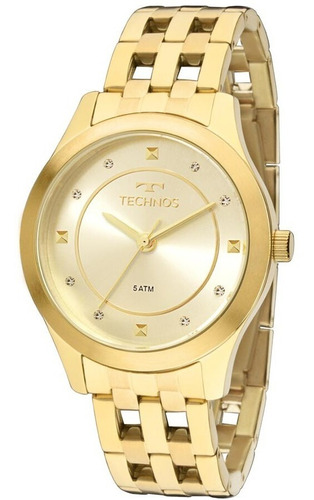 Relogio Technos Feminino Dourado