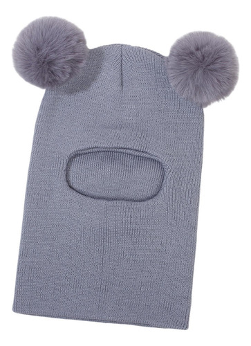 Gorro De Invierno Para Bebé Con Doble Pompón, Gorro Y