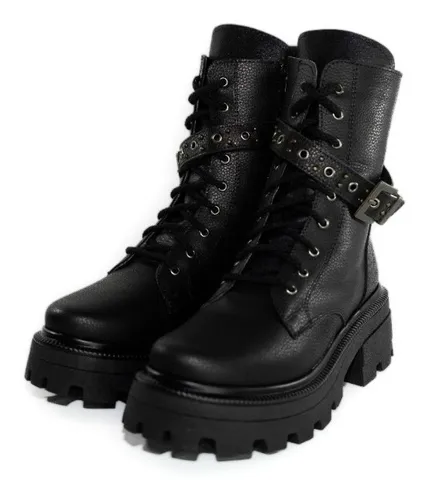 Borcegos de cuero mujer new arrivals