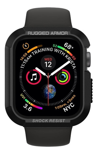 Capa Spigen Rugged Armor Para Apple Watch Series 5 44mm