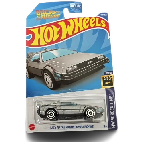 Hot Wheels Back To The Future Time Machine Delorean (2022)