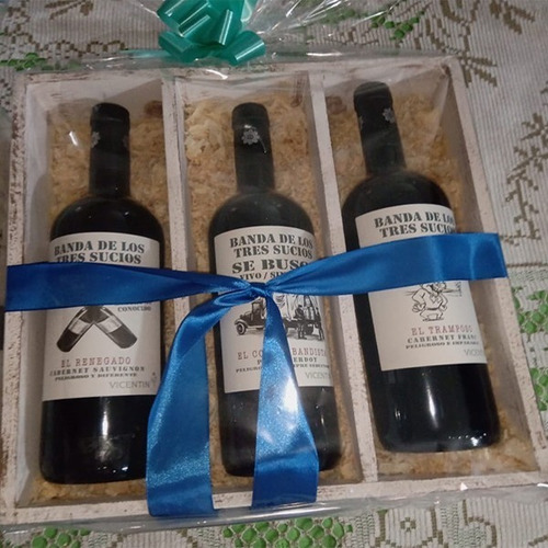 Kit Felices Fiestas Vinos Durigutti-cajax3 Vinos R C Sauvig