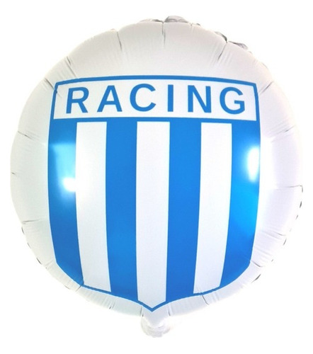 Globo Metalizado Redondo De Racing