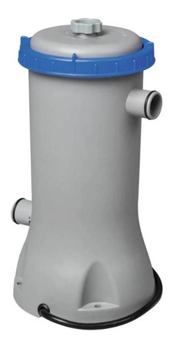 Alberca estructural redonda Bestway 56678 con capacidad de 4678 litros de 3.05cm de largo x 3.05cm de ancho de 3.05m de diámetro azul