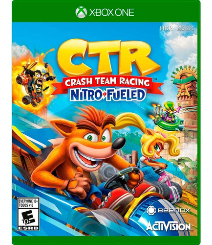 Crash Team Racing: Nitro-Fueled Switch Físico  Nitro-Fueled Standard Edition Activision Xbox One Físico