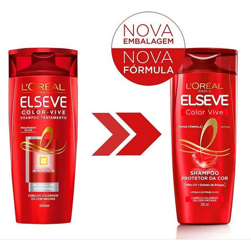 Shampoo Colorvive Elseve 200ml