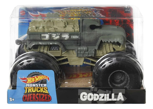 Hot Wheels Monster Truck Godzilla Escala 1:24 Original 