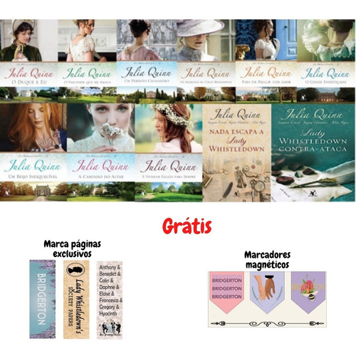 Coleção Completa Julia Quinn Série Os Bridgertons 11 Livros