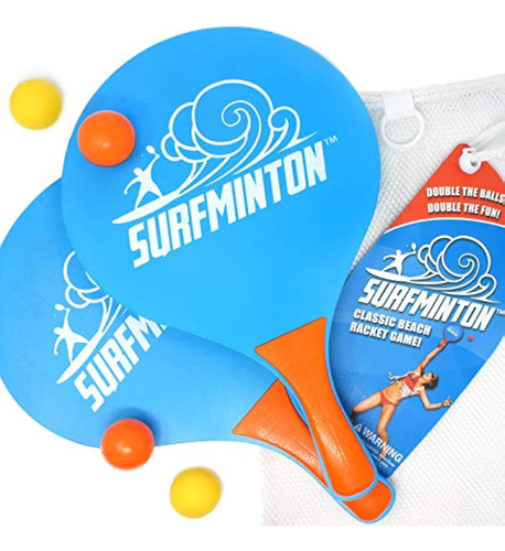 Viahart Surfminton Classic Beach Tennis - Juego De