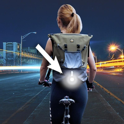 Imagen 6 de 6 de Lámpara Led Brillante Skypeak Para Ciclista, Corredor, Moto