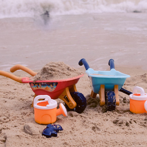 1 Juego De 6 Juguetes De Arena Para Playa Para Niños, Divert