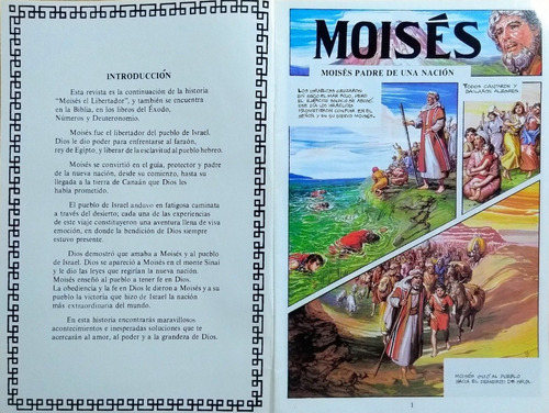 Revista Cómics La Historia De Moisés 2