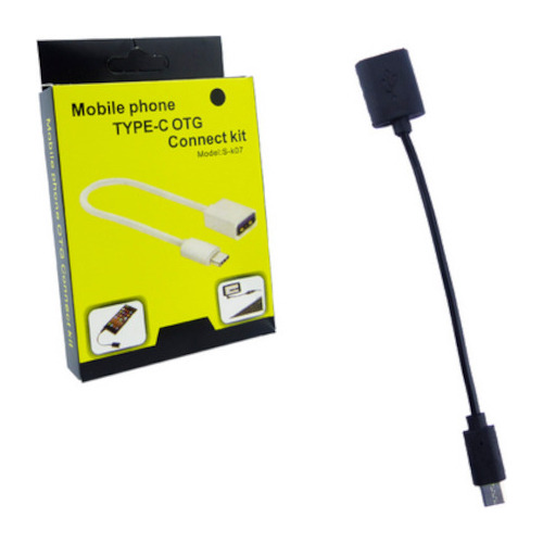 Kit Cable Otg Usb A Type-c, Modelo S-k07 *