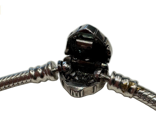 Brazalete Plata 925 Spiderman Disney Plateado 18 Cm 18 Cm