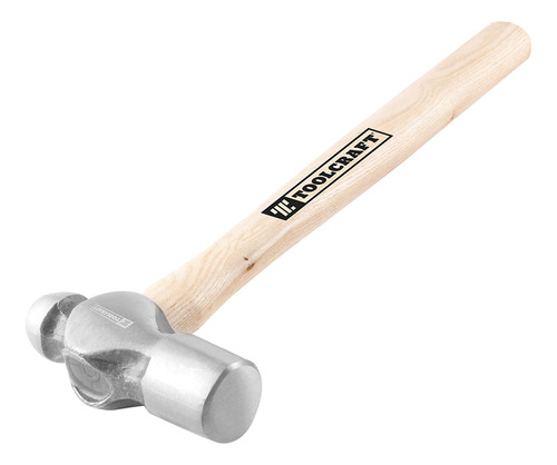 Martillo De Bola 32 Oz Semipulido Toolcraft Con Mango Madera