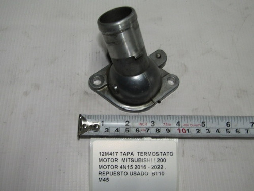 Tapa Termostato Motor Mitsubishi L200 Motor 4n15 2016 - 2022