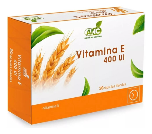 Anc Vitamina E 400 Ui X30 Caps