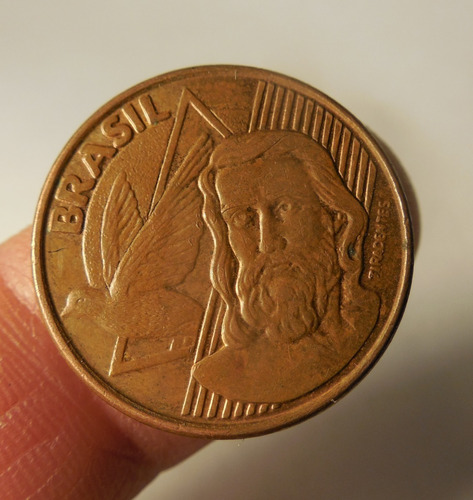 Moneda 5 Centavos, Brasil, 2006.