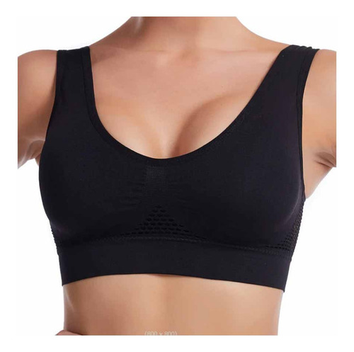 Rii Camiseta Casual Estilo Brasier Deportivo Cómodo Push Up
