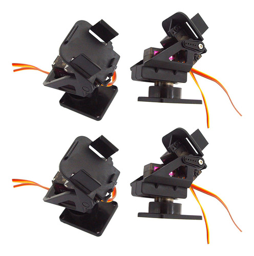 4x Pt Pan Tilt Servo Camera Mount Anti Vibración