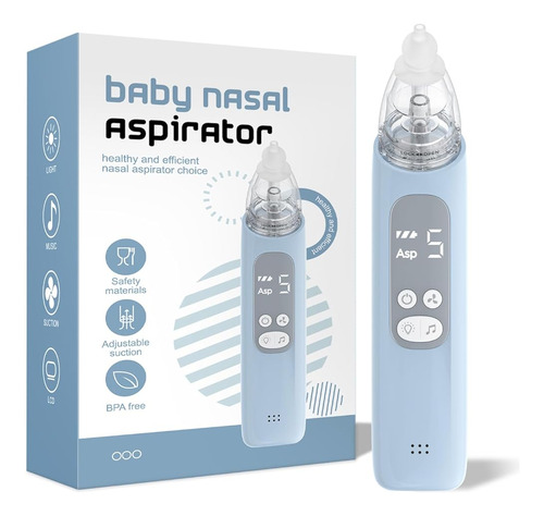 Aspirador Nasal Para Bebés, Succionador De Nariz Eléctrico C