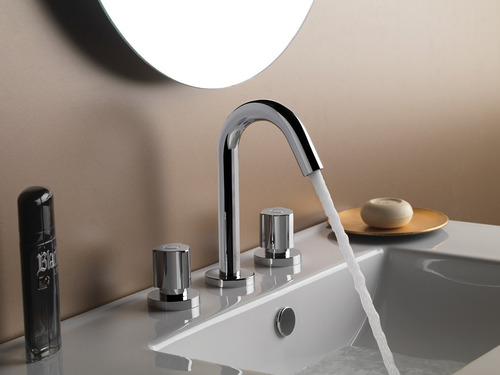 Imagen 2 de 5 de Griferia De Baño Fv Lavatorio Mesada Radal 207/c7 Cromado