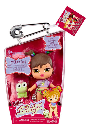 Muñeca Bratz Babyz Yazmin Incluye Accesorios Y Mascota