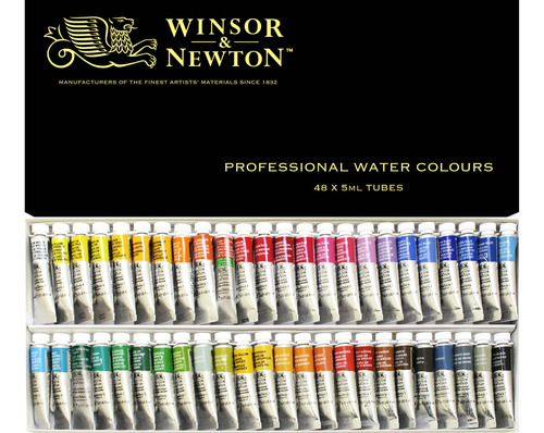 Winsor & Newton Artists Water Tube 48c Set (importacion De J