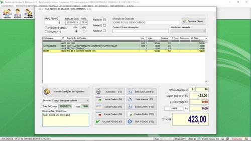 Programa Para Loja De Roupas Com Estoque Vendas Clientes 1.0