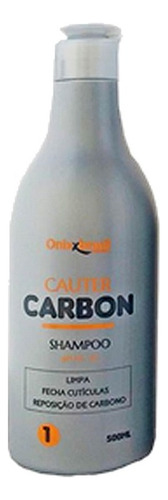 Shampoo Cauter Carbon 500ml Reconstrução De Cabelos Porosos