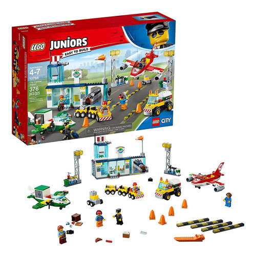 Lego Juniors City Central Airport 10764 Kit De Construcción