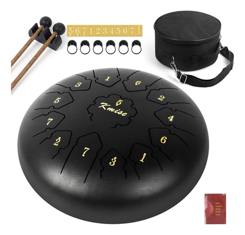 Tambor De Lengua De Acero-12 Pulgadas 13 Notas-handpan Ki...
