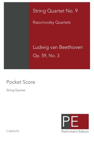 String Quartet No 9 Pocket Score