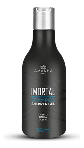  Shampoo Shower Gel Imortal 3x1 (cabelo, Barba E Corpo) 300ml