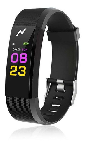 Noga Smartwatch Band Ng-sb01 Negro Fitness Reloj Ppct