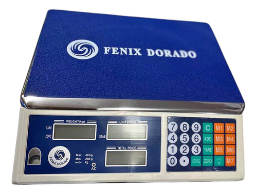 Balanza 40kg Comerciales 220v Recargables No Imprime Ticket Blanco O Negro Según Disponibilidad De Stock
