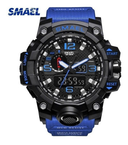Relogio Shock Smael Militar Exercito Prova Dagua Original
