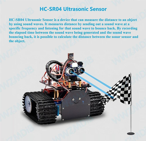10 Pzas Sensor Ultrasonico Hc-sr04 Para Arduino