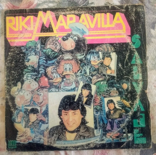 Riki Maravilla Salvaje Vinilo Original 1988