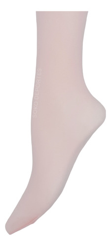 Media Danza Ballet Blanco Negro Rosa Salmon Hueso Piel Soko