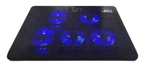 Suporte Base Cooler Notebook Gamer Led Usb 5 Fan Regulável