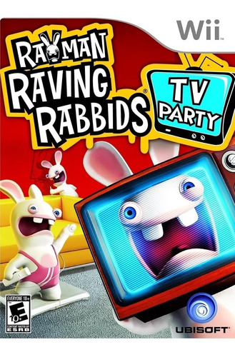 Jogo Nintendo Wii Rayman Raving Rabbids Tv Party Lacrad