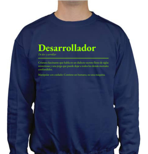 Sudadera Definición Desarrollador - Divertido - Regalo